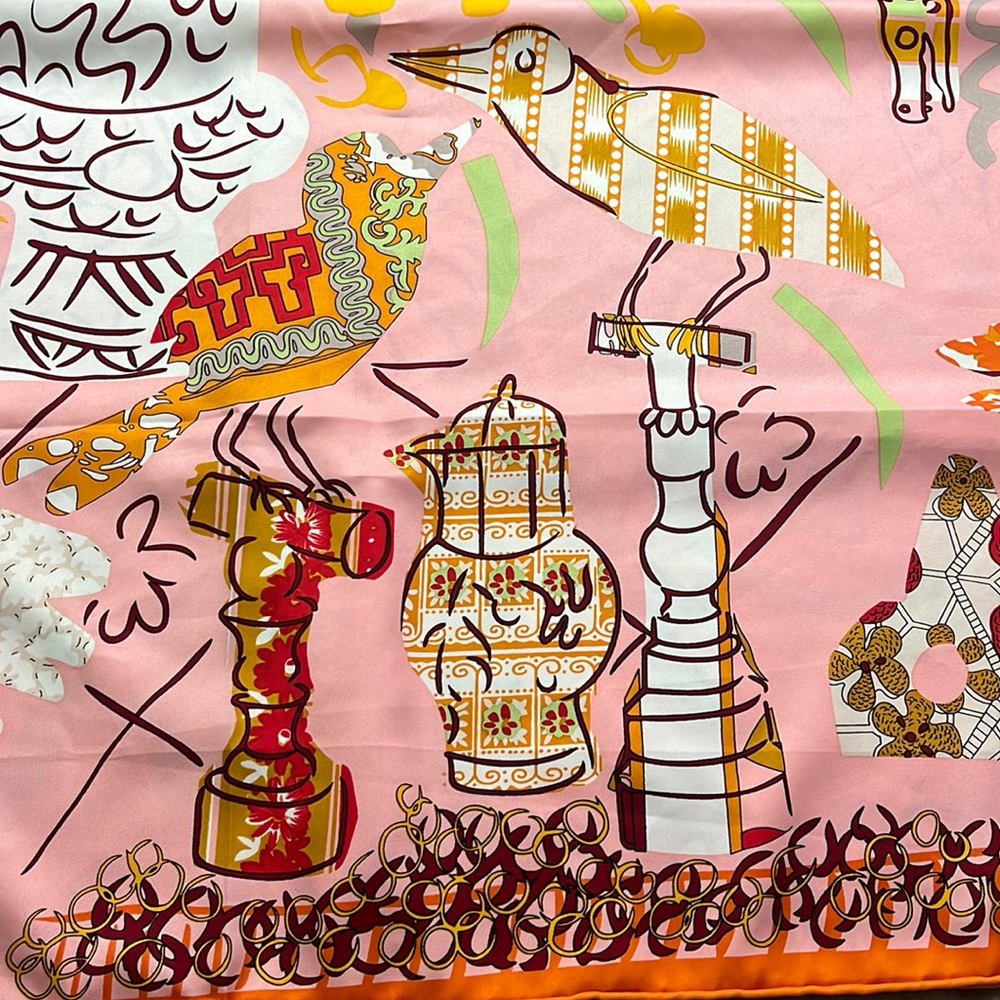 Silk scarf